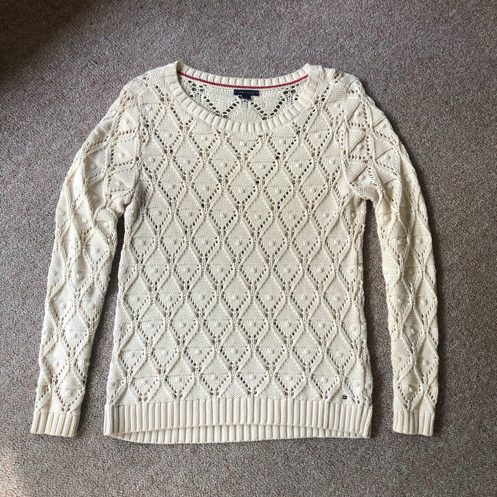 Tommy Hilfiger white sweater